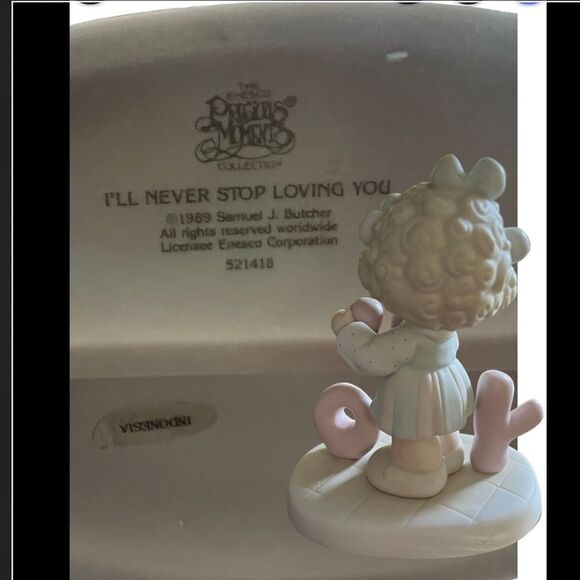 Precious Moments “I’ll Never Stop Loving You” - Picture 2 of 2